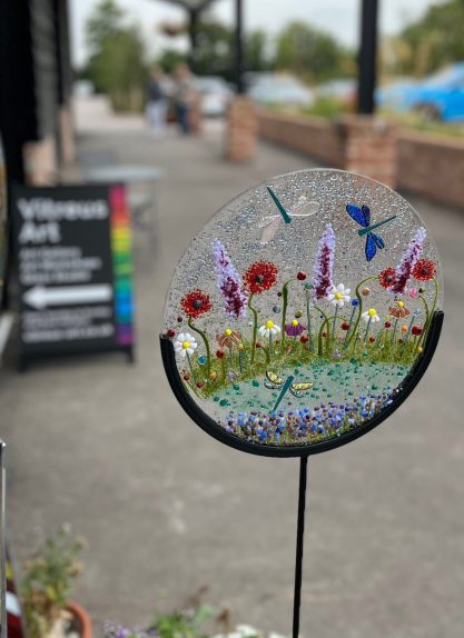 Dragonfly Pond Garden Panel